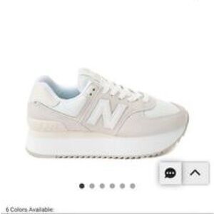 New balance plat form sneakers